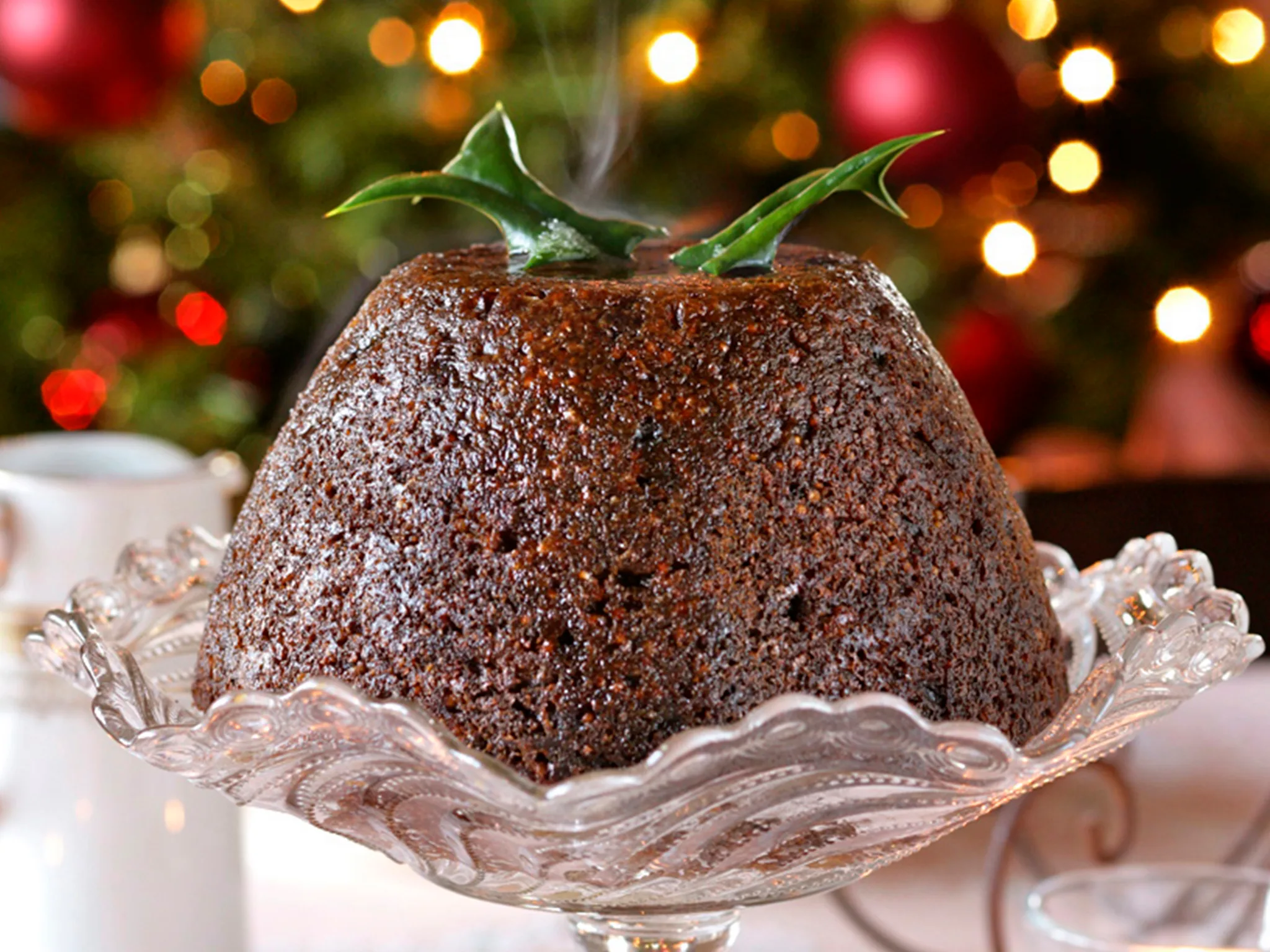 Sago plum pudding