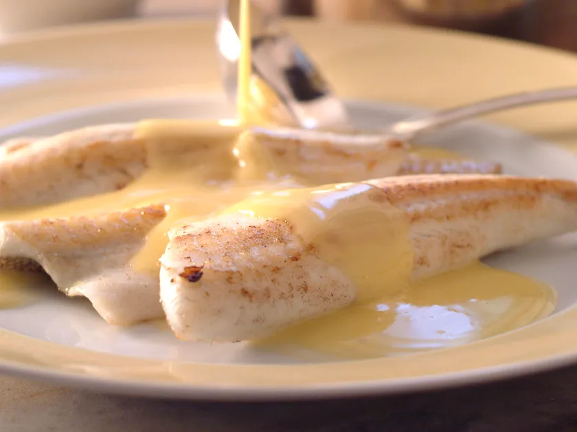 Grilled Whiting Fillets With Beurre Blanc