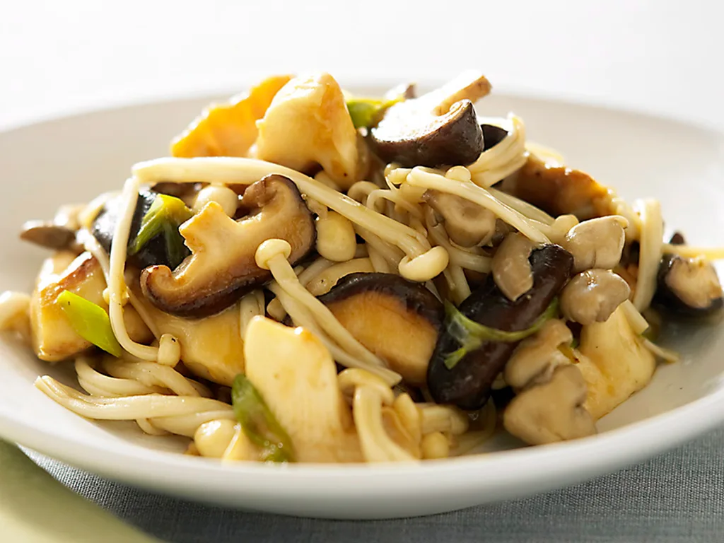 Mixed Mushroom Stir-Fry