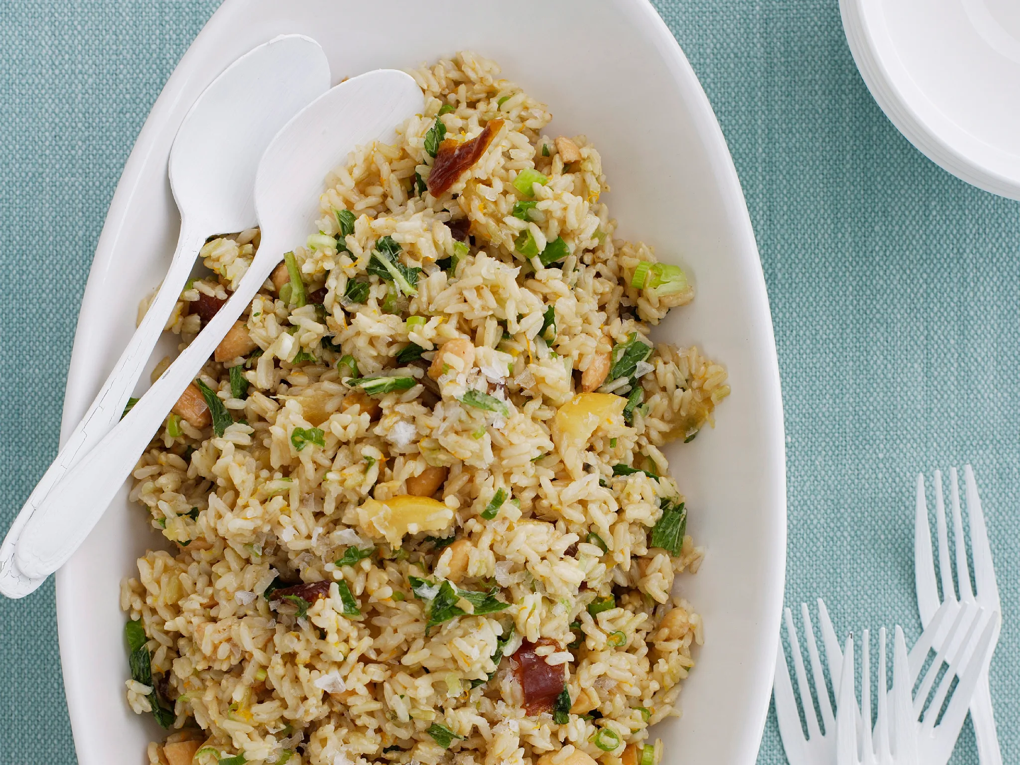 Moroccan rice salad
