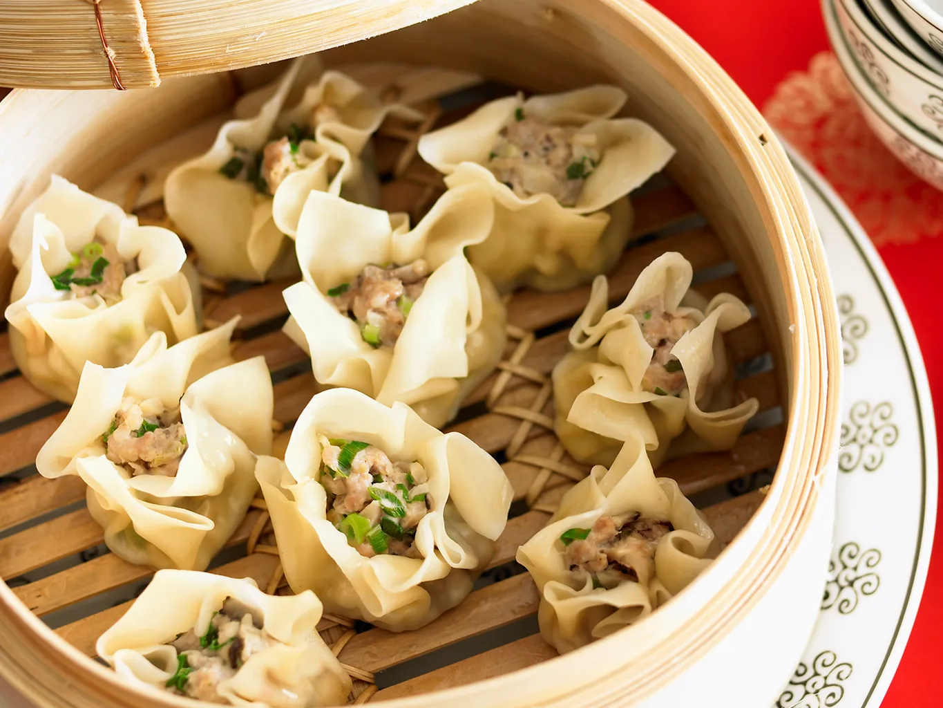 Dim Sim Upright Steamed pork dim sims | Women's Weekly Food