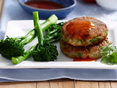 Thai salmon cakes