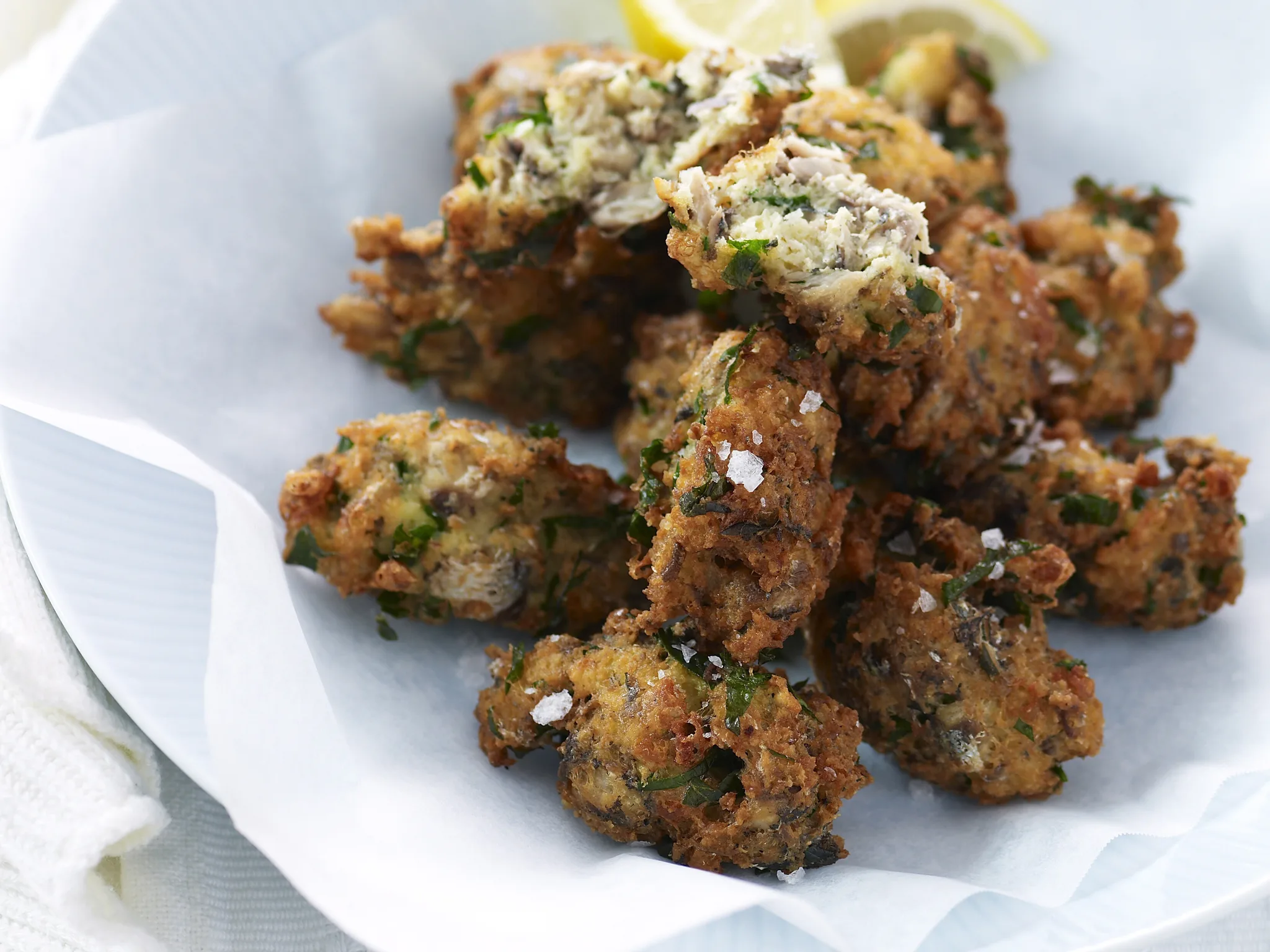 Sardine fritters