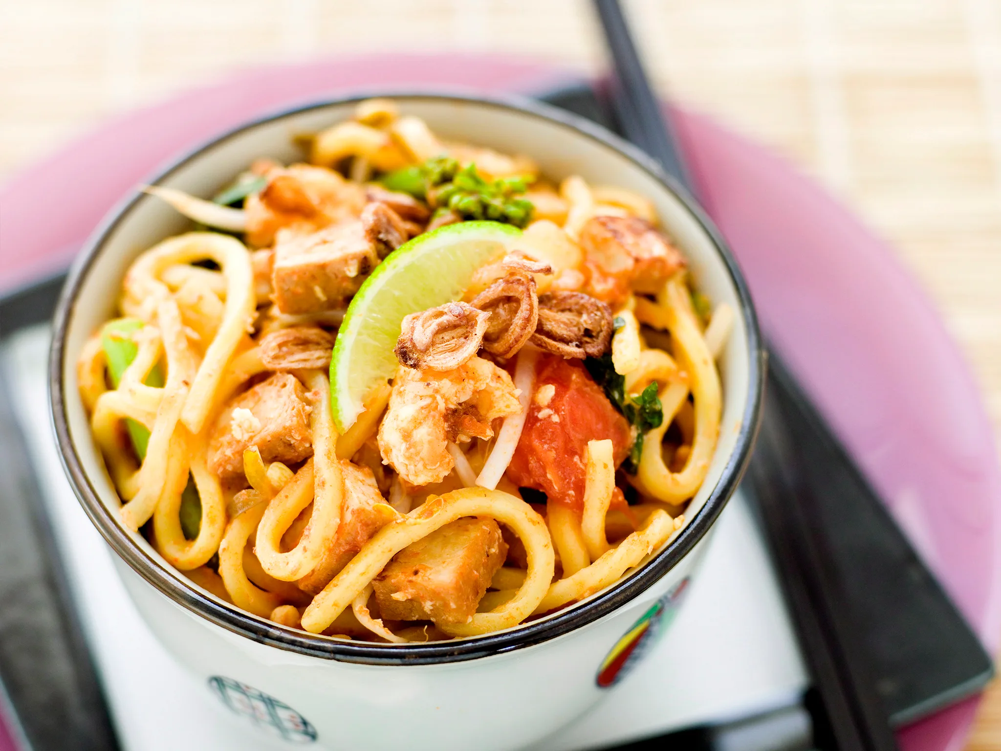 Vegetarian mee goreng