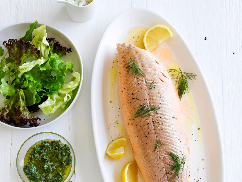 Poached salmon | Women's Weekly Food