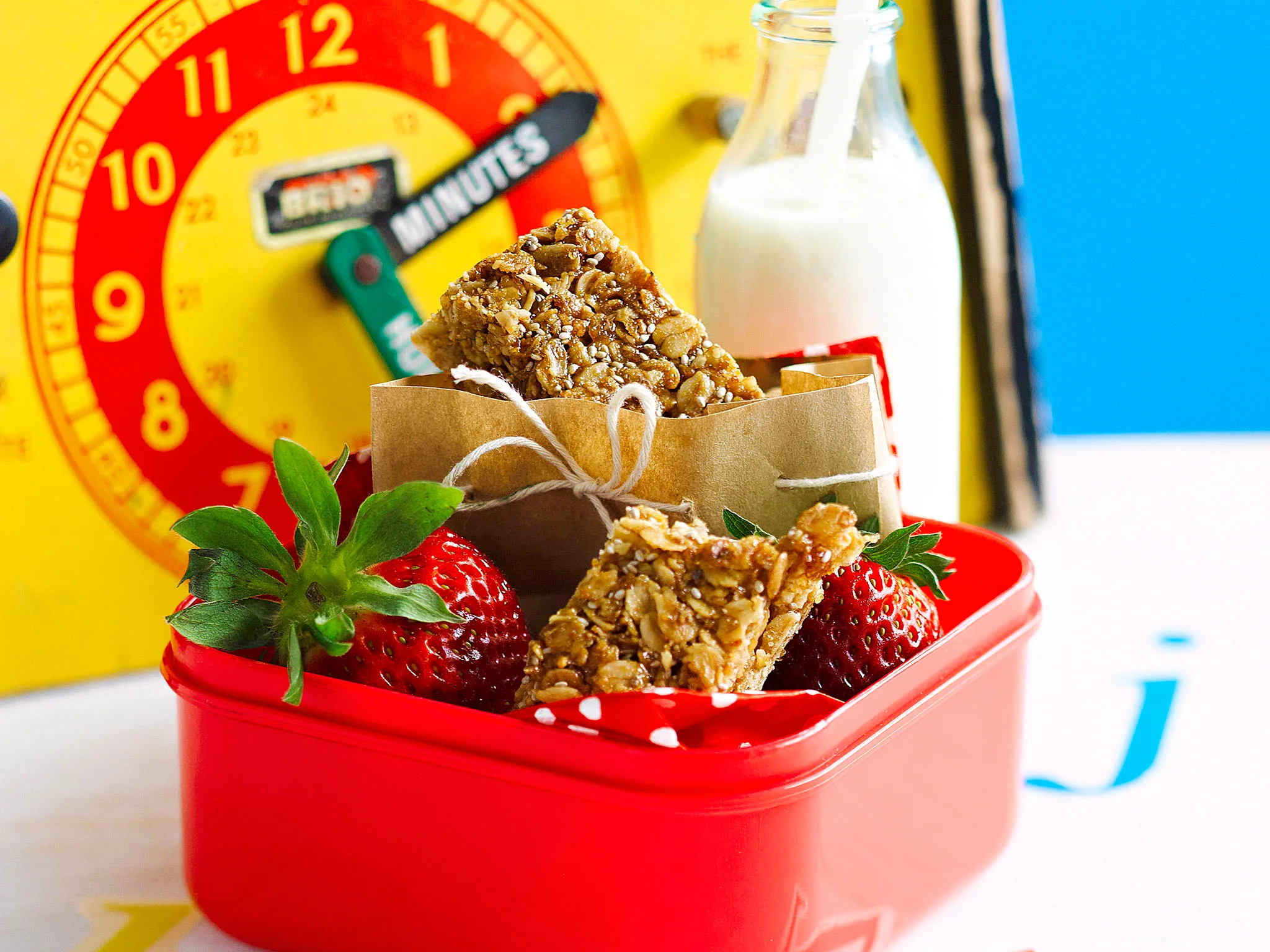 Figgy flapjacks