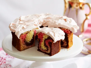 Classic marble cake