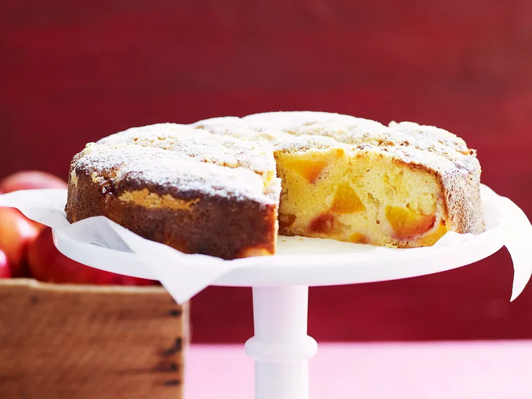 nectarine cake