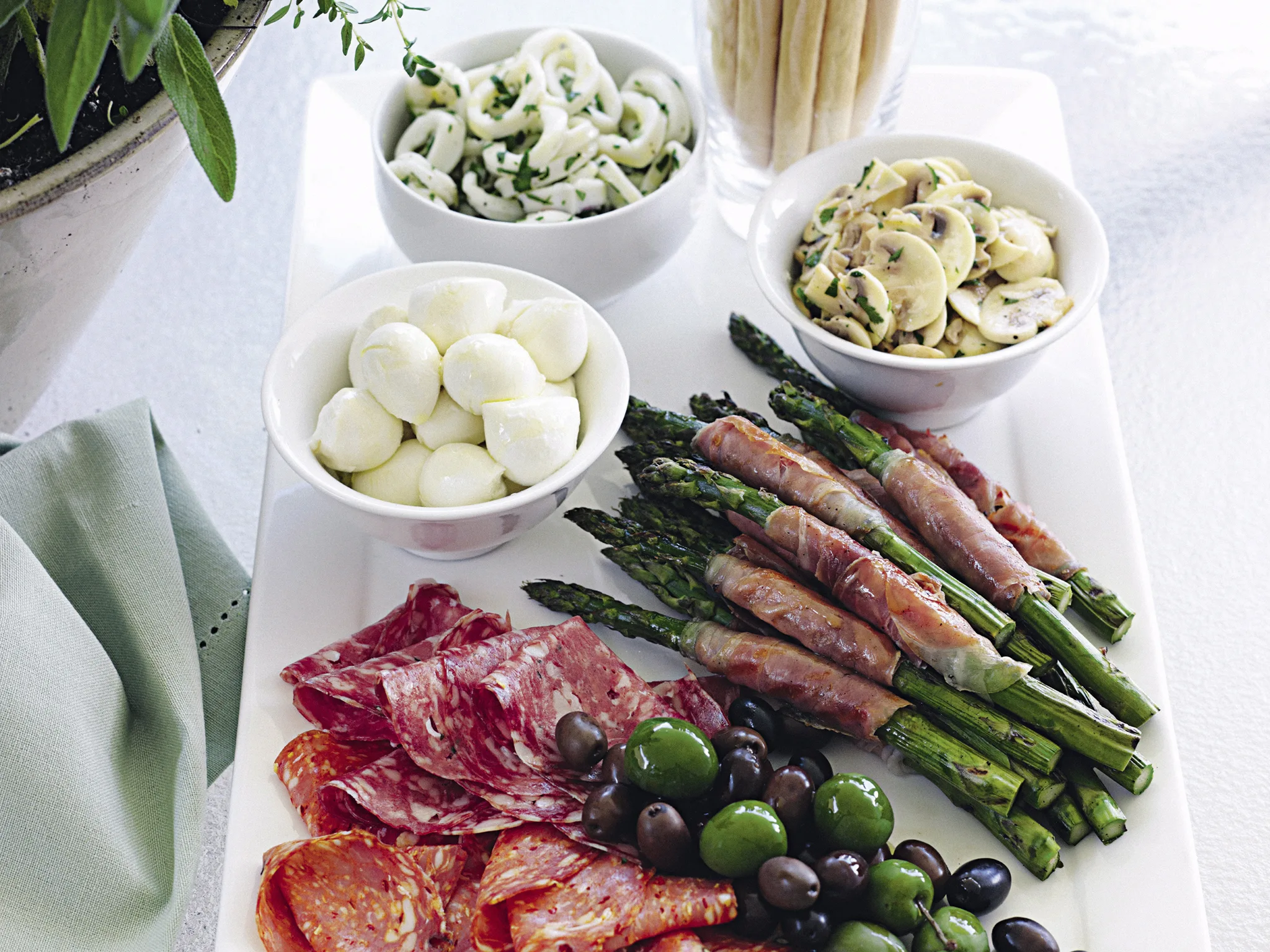 Antipasto plate