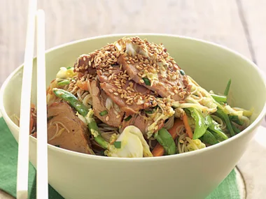 Barbecued Pork and Noodle Salad