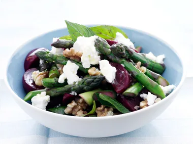 Beetroot, Asparagus and Fetta Salad