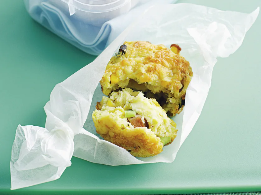 Cheese, corn and bacon muffins | Women's Weekly Food