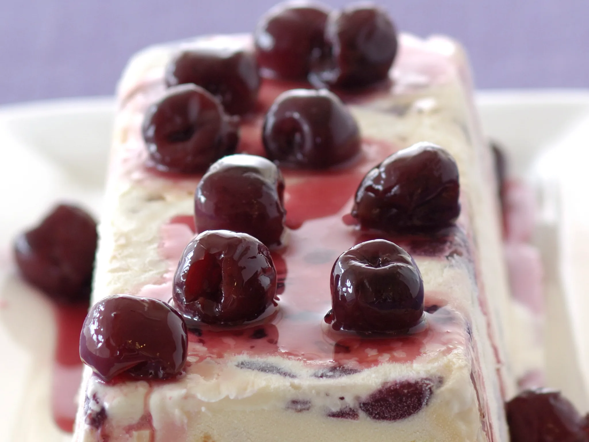 Cherry White Chocolate Ice-Cream