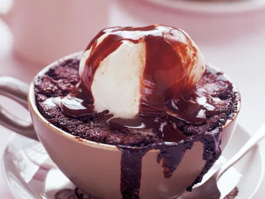 Chocolate Hazelnut Self-Saucing Pudding