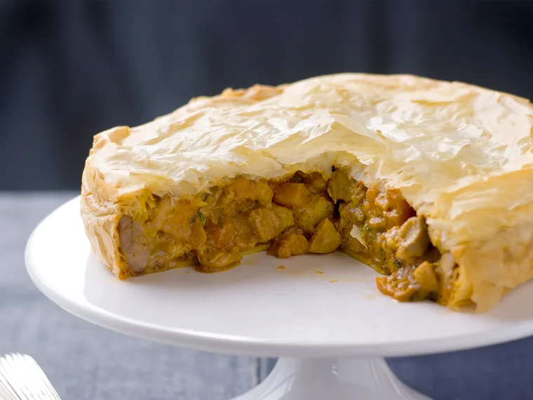 Curried Chicken Pie