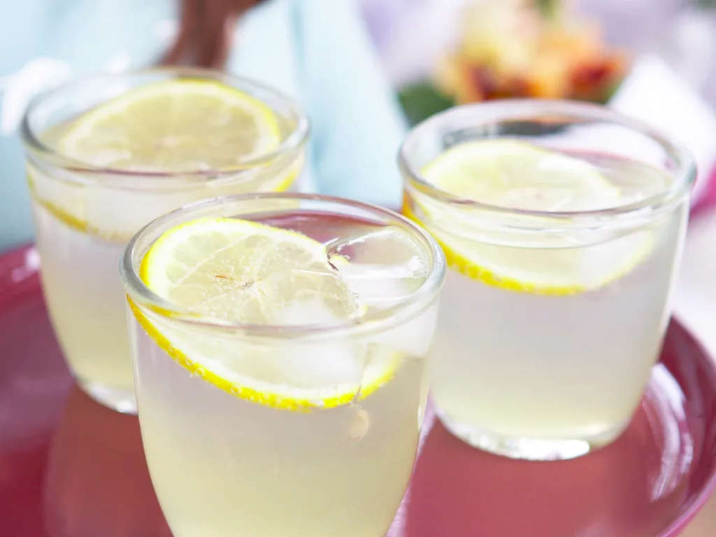 homemade lemonade