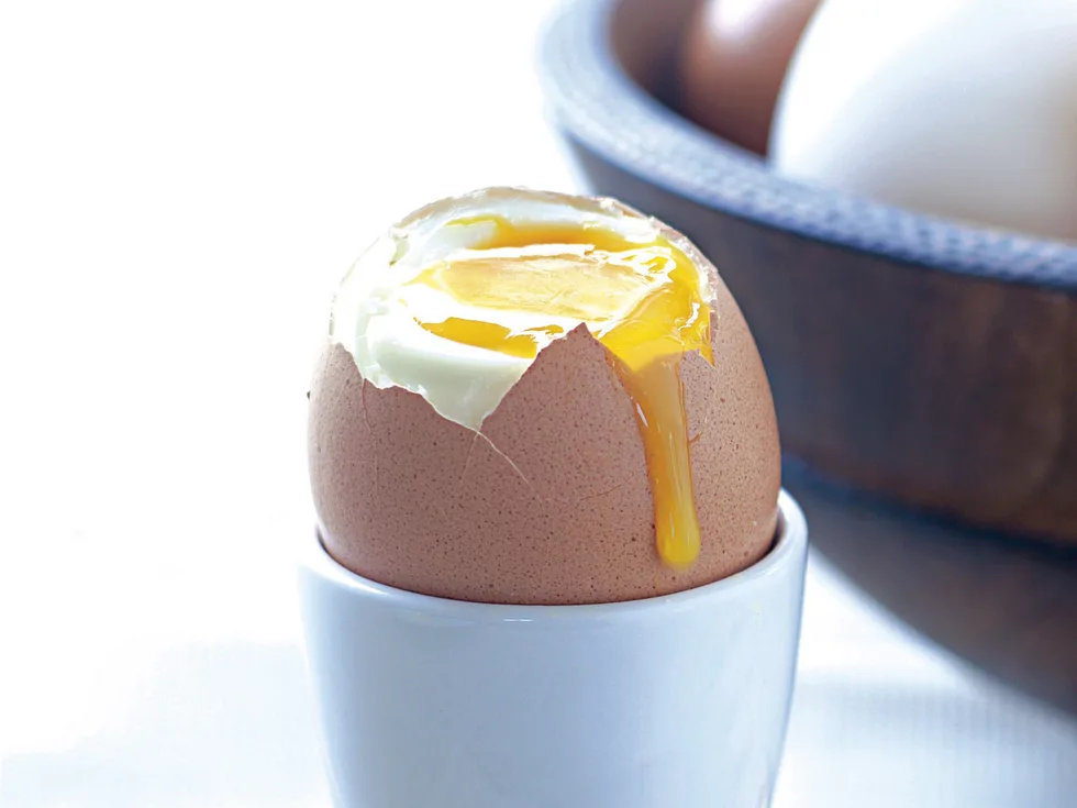 Perfect Boiled Eggs With Spiced Salt