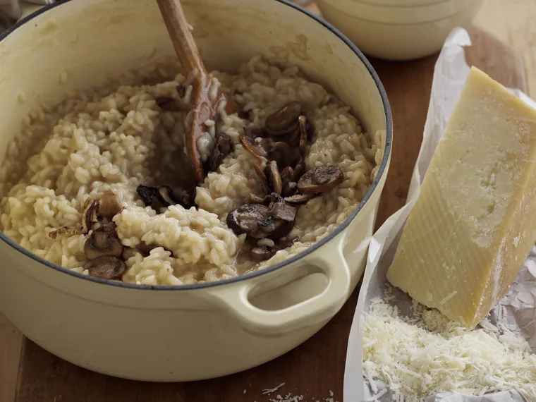 Really good mushroom risotto