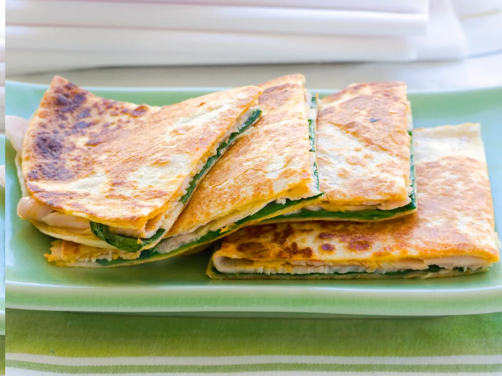 Turkey Quesadillas