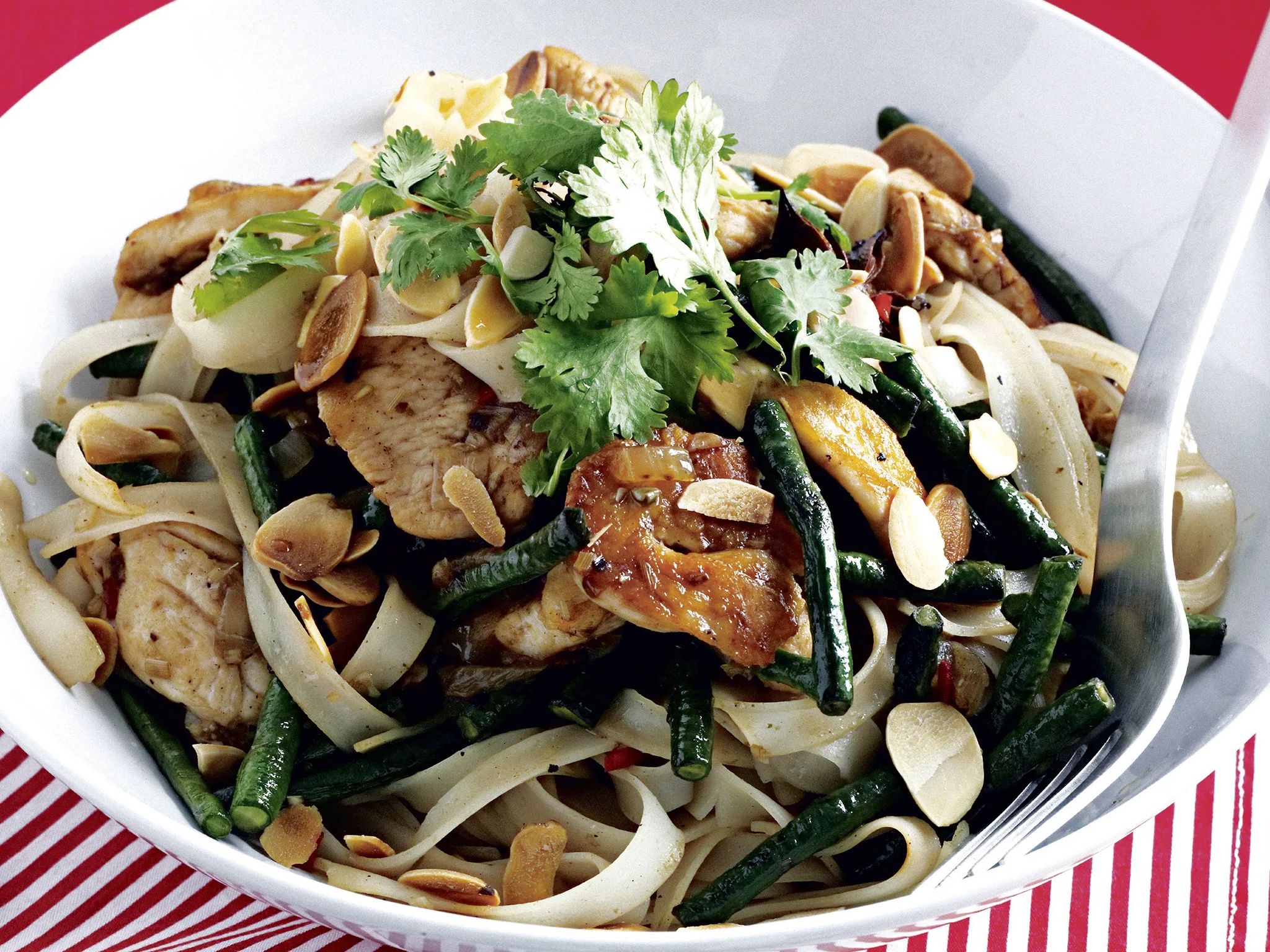 Vietnamese Chicken Noodle Stir-Fry
