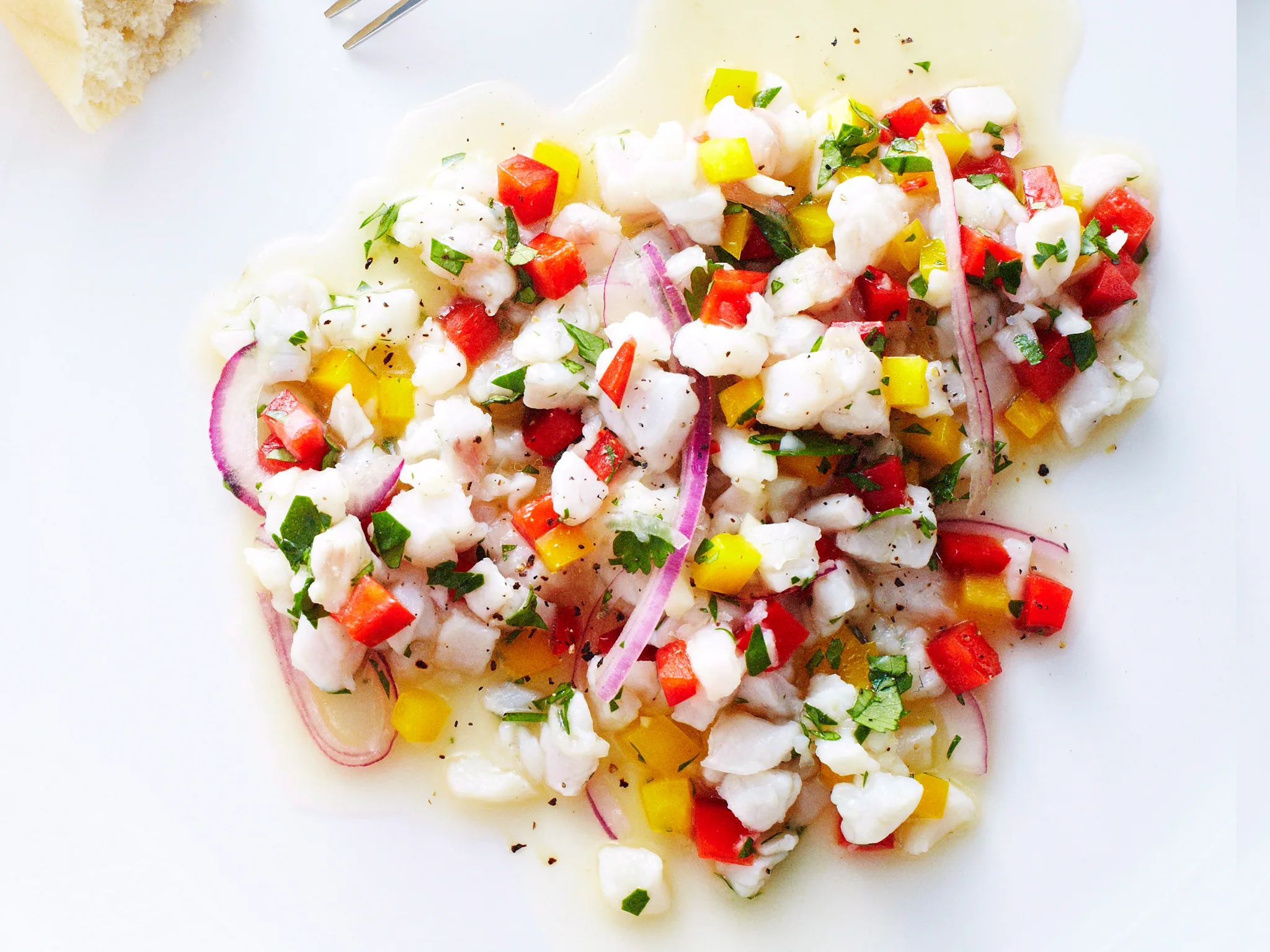 Snapper ceviche