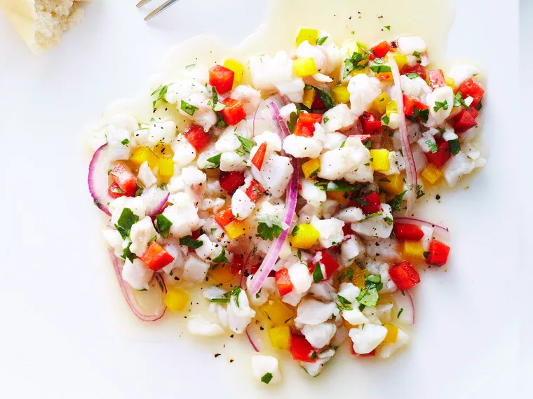 Snapper ceviche