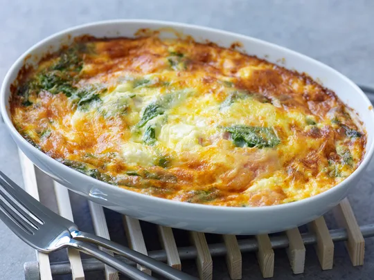 Savoury impossible pie