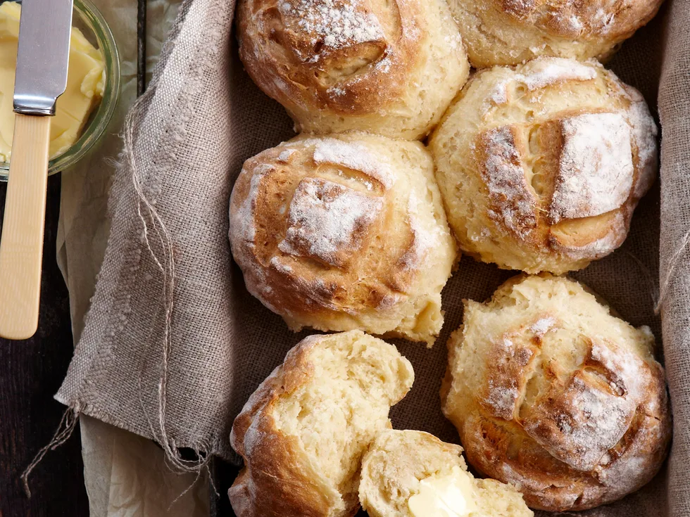 Irish soda bread rolls