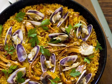 seafood paella