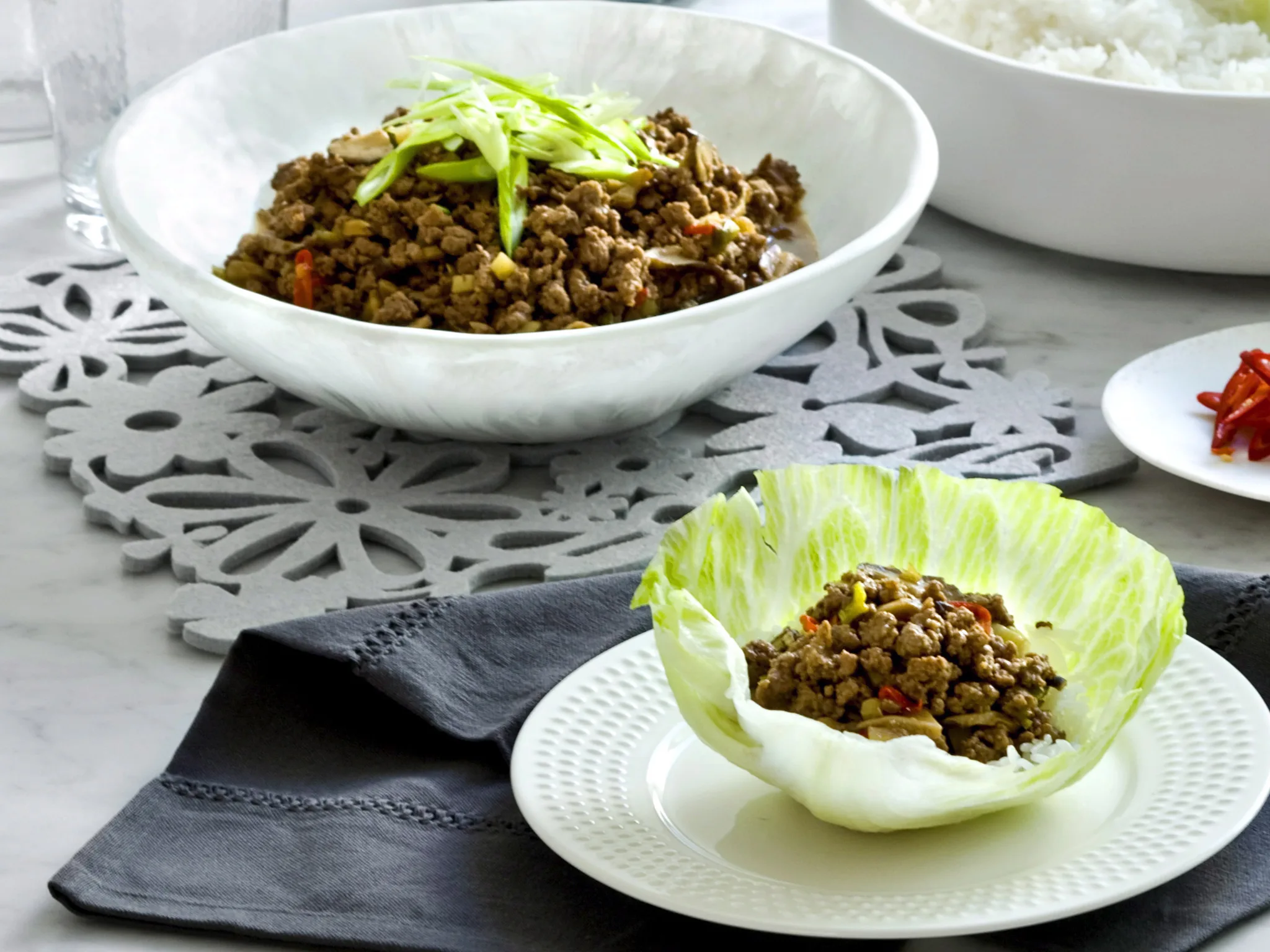 beef san choy bau