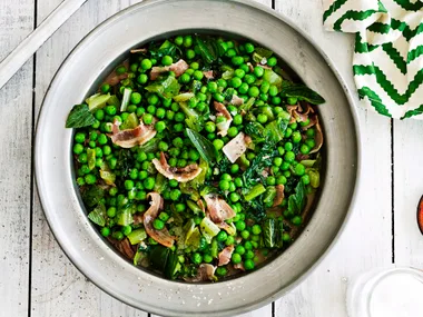 braised peas