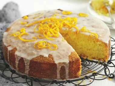 Whole orange and coconut cake