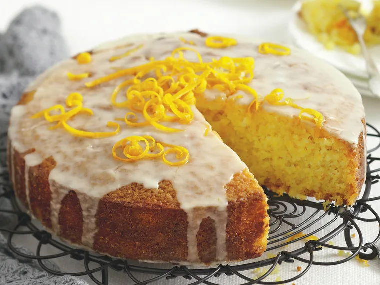 Whole orange and coconut cake