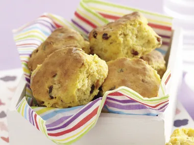 Pumpkin and Date Scones