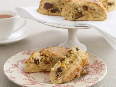 date and walnut scones