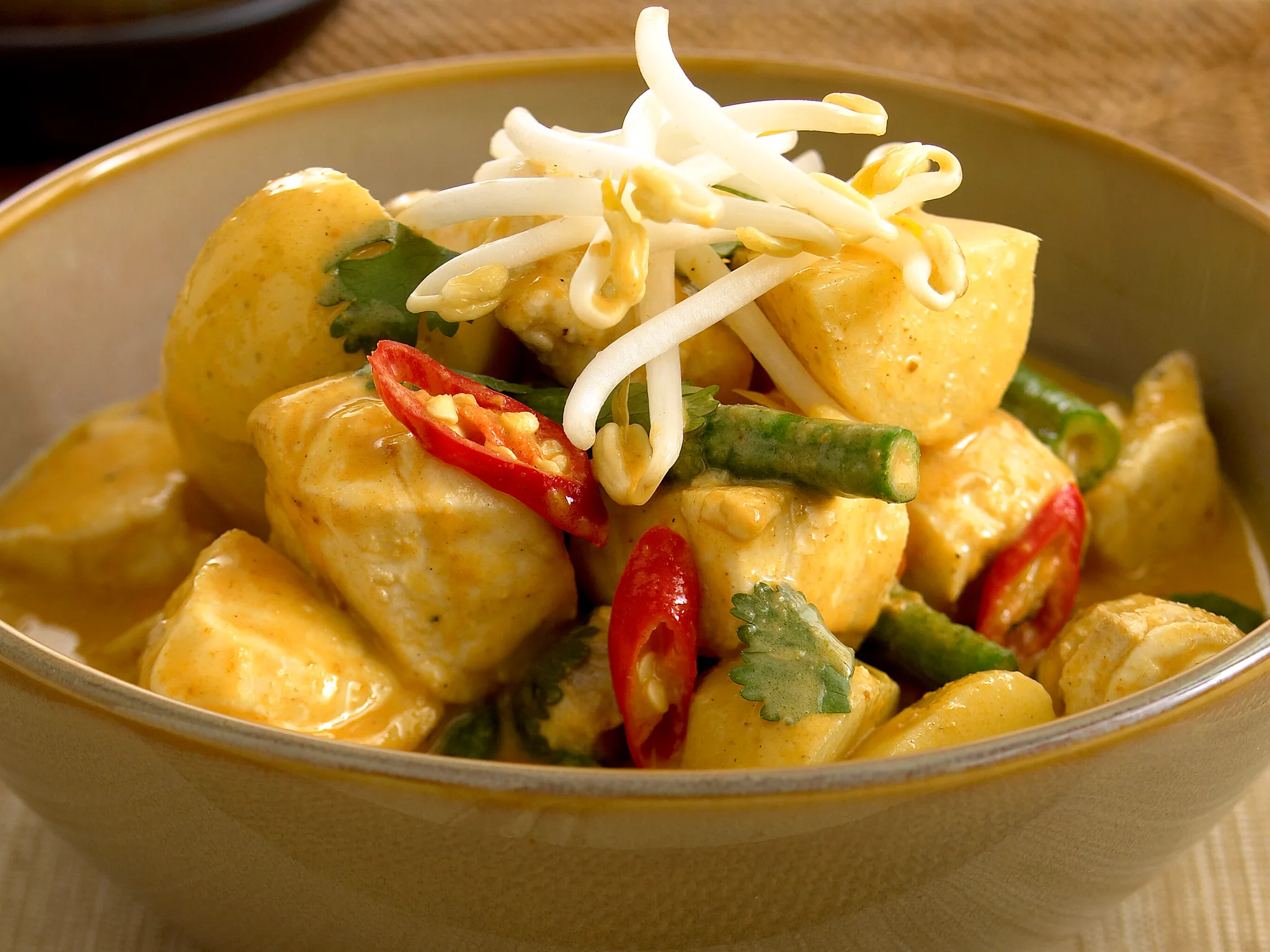 Fish and Potato Yellow Curry