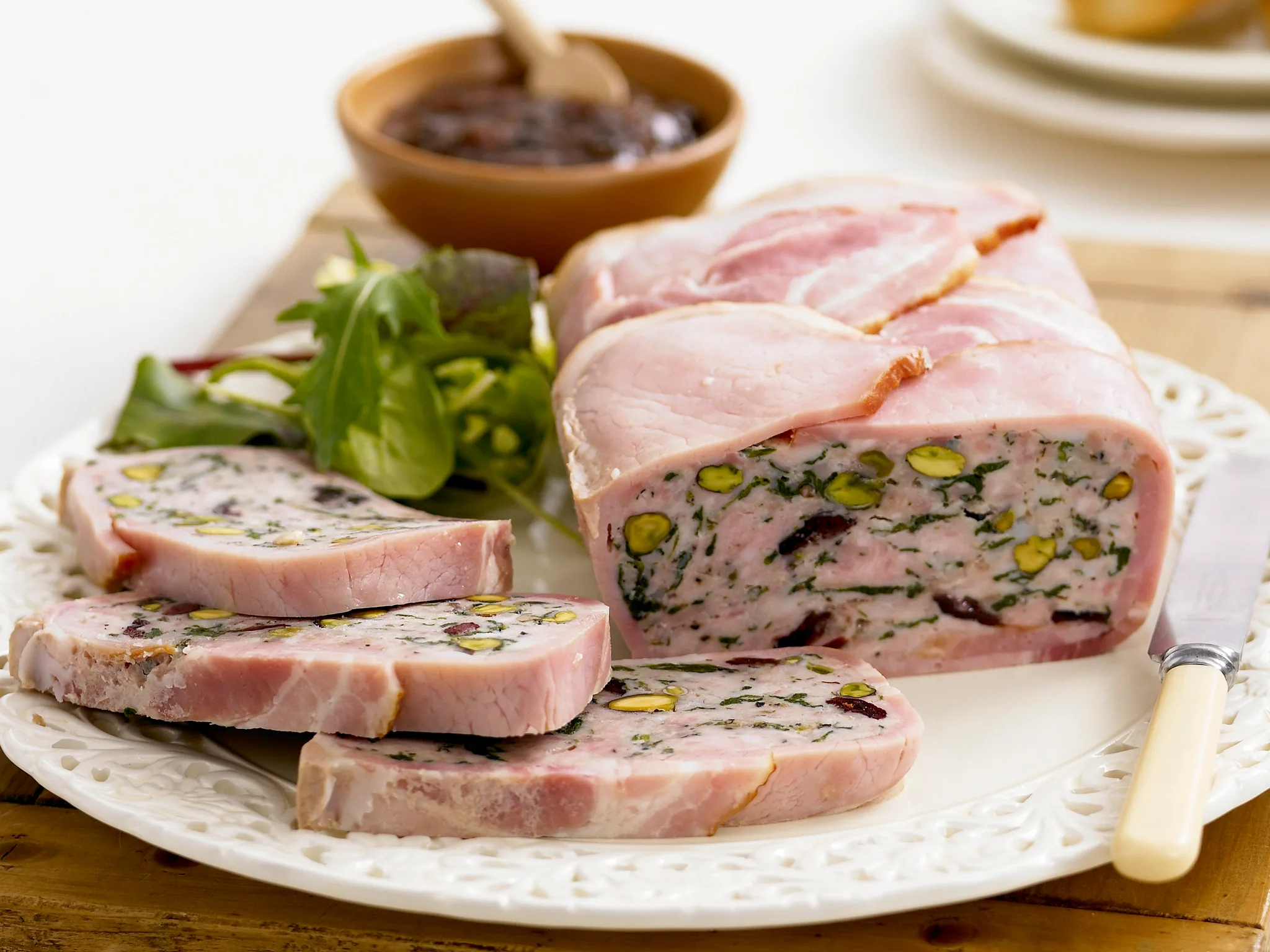 pork and pistachio terrine