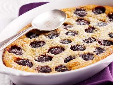 Cherry clafouti
