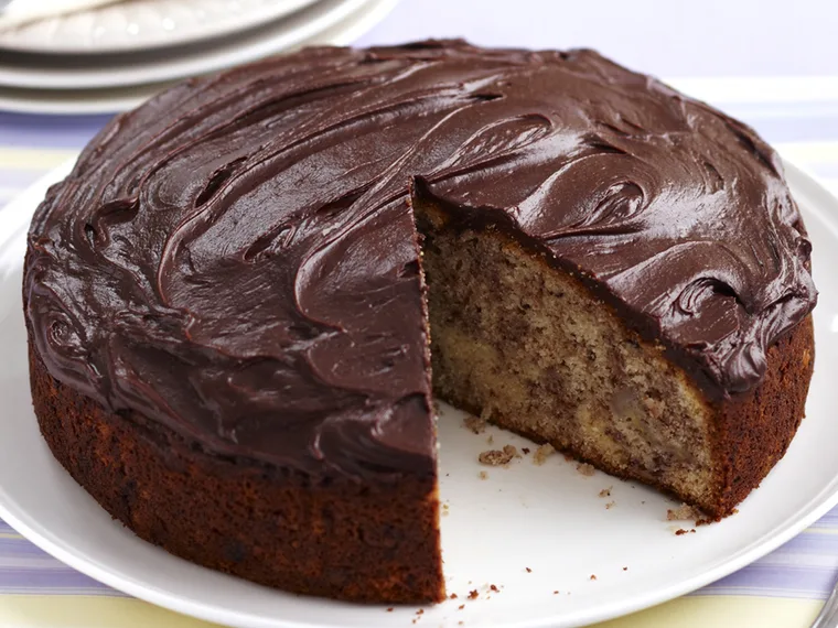 Chocolate banana cake