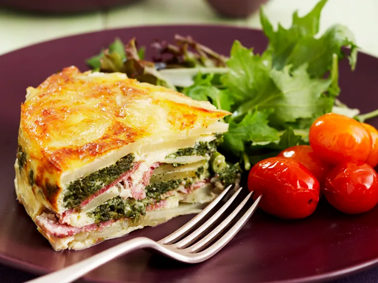 Corned beef and potato bake