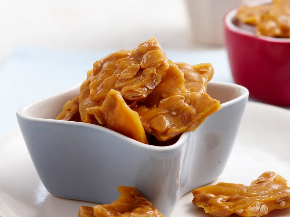 Peanut brittle