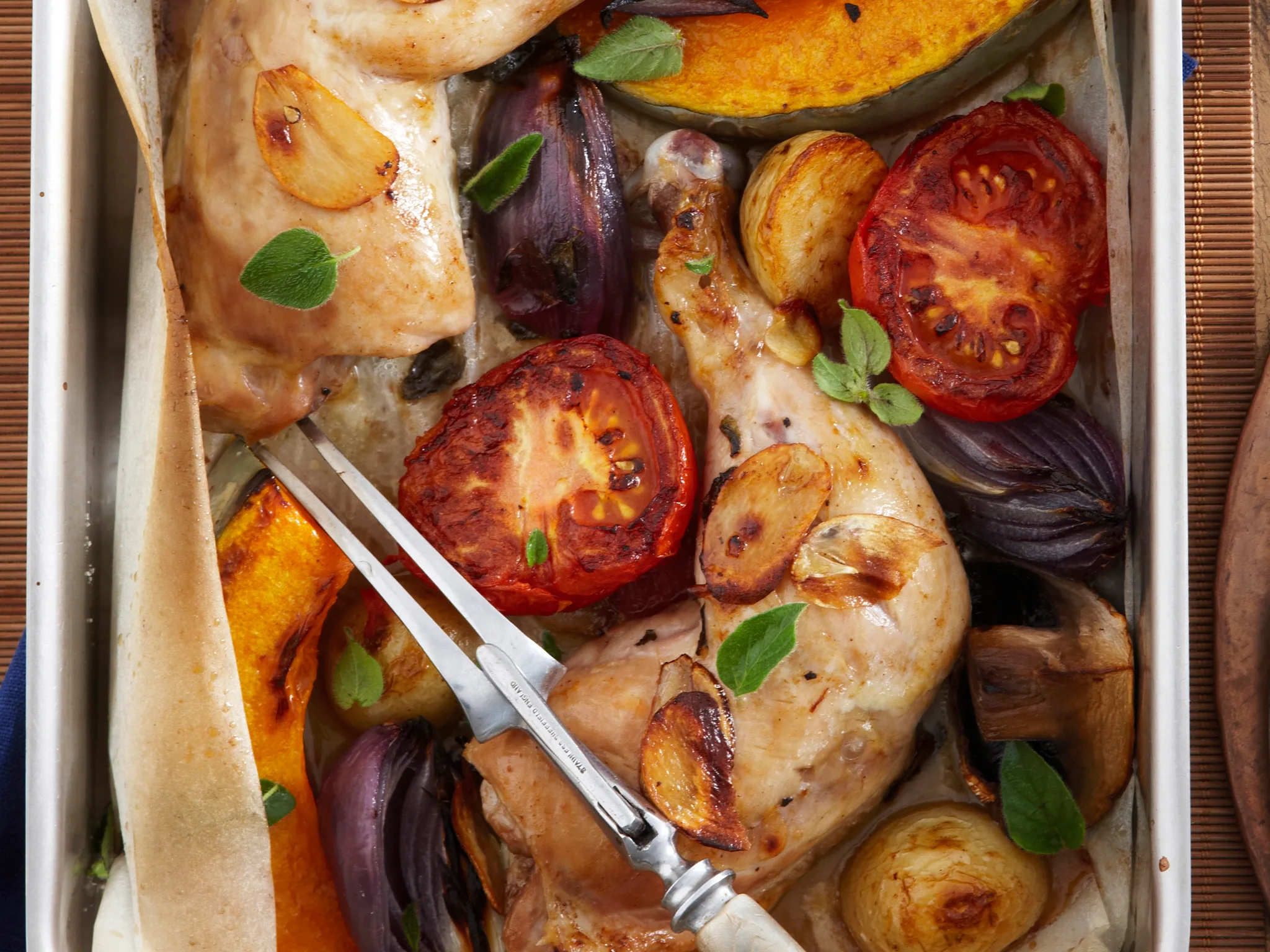 Roast Chicken and Vegies