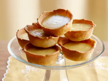 Rustic Mini Custard tarts
