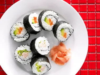 sushi rolls