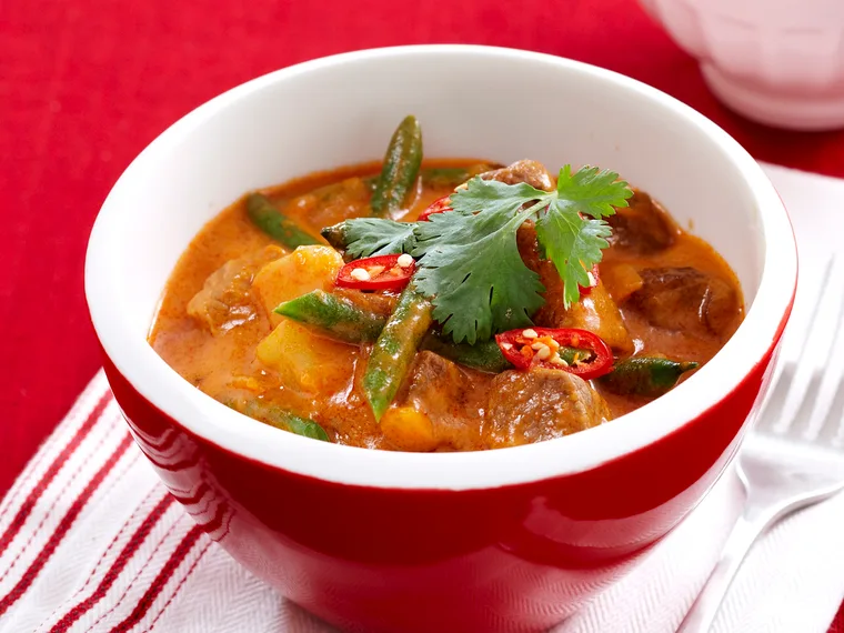 tomato and beef curry