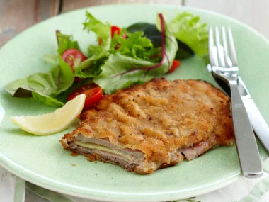 Veal cordon bleu