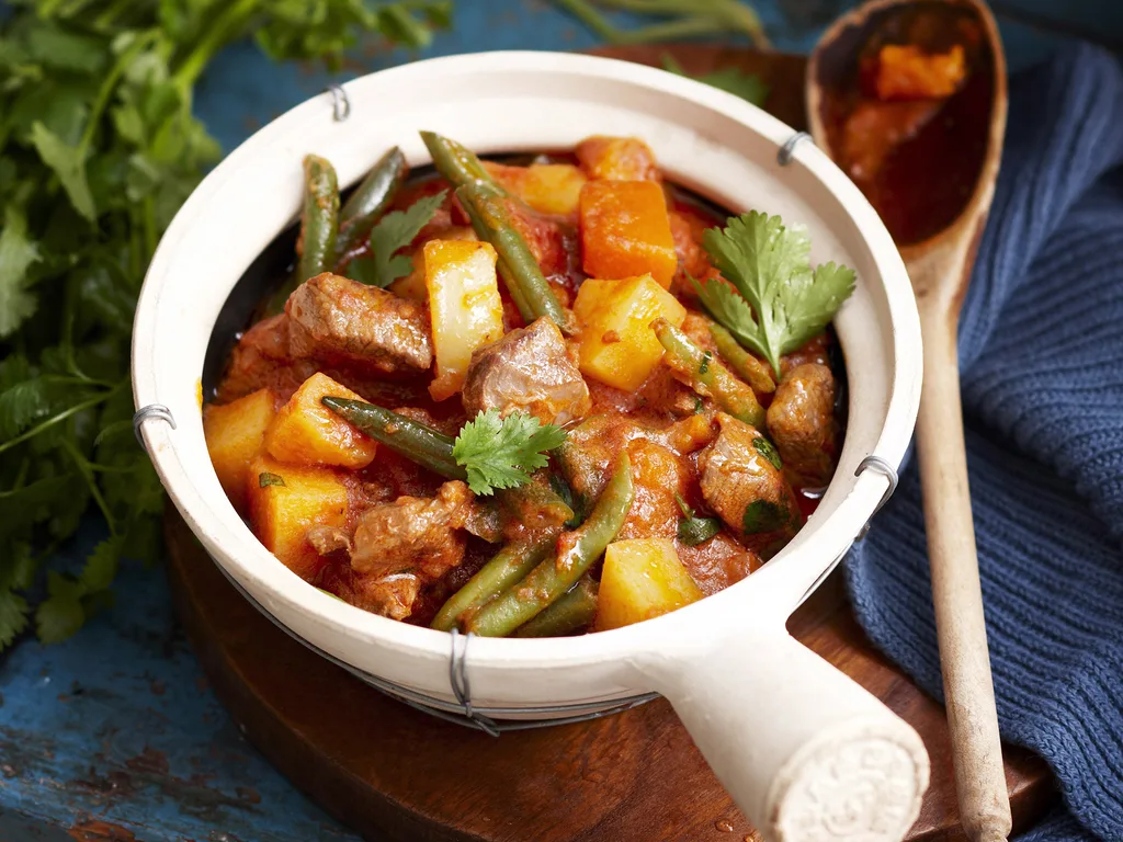 Vegetable and Lamb Curry