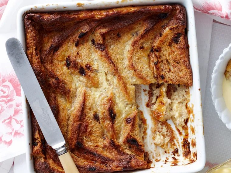 Bread and butter pudding