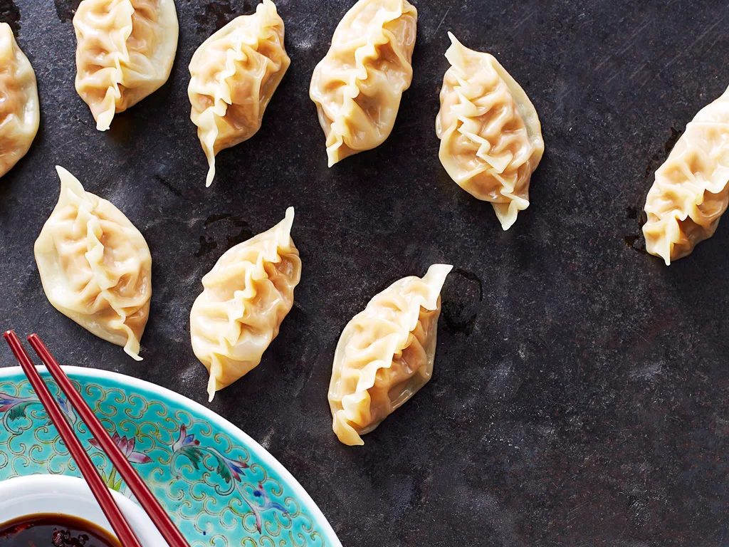 Chinese chicken dumplings