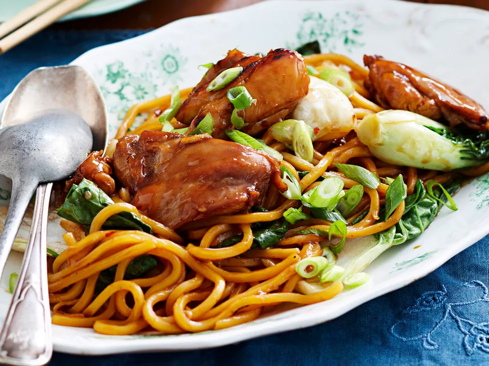 Chinese plum chicken